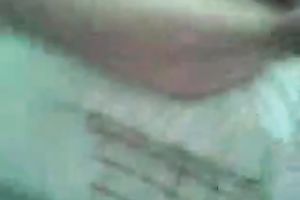 Malay diminutive girlfriend screwed on webcam in missionary style