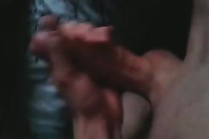 Cumming all over my wife's naturally shaped breasts