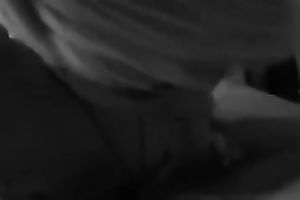 Short haired golden-haired skank enjoys engulfing my prick in front of a camera