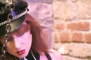 Alluring dark brown beauty receives tortured by her domina