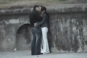 These sex-starved couples have no I idea I am spying on 'em