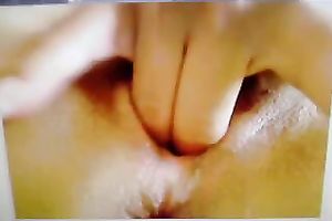 This virtual hooker strokes her muff like a eager bitch