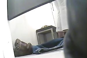 Hidden livecam vid with cute gals flashing booties in the changing room