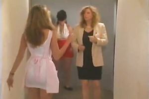 Sexy doctor tempted recent sexy nurse and screwed her constricted twat