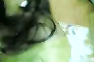 Shy corpulent Indian girlfriend in sari gives me some head