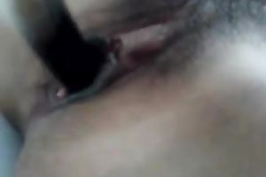 Amazing homemade solo clip with my ex GF playing with a fake penis