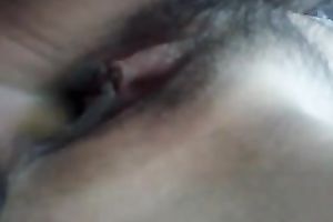 Amazing homemade solo clip with my ex GF playing with a fake penis