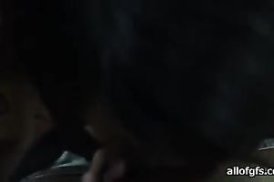 Spoiled hussy is always in the mood for engulfing a 10-Pounder