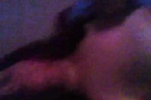 Playful corpulent web camera amateur wife sucks her sex toy and flashes her zeppelins