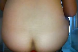 I just love riding this ass plug in front of a web camera