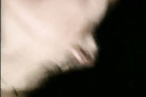 Hot dark brown legal age teenager gains experience with ballsy fucker