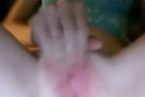 Horny camgirl enjoys showing off her private parts