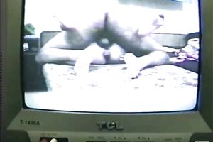 It's fucking great to see your own sex tape at home