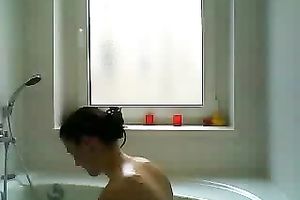 Slender and breasty white cheating wife chats with me on cam
