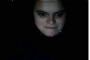 Erotic webcam solo with my fresh GF playing with her breasts