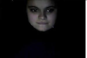 Erotic webcam solo with my fresh GF playing with her breasts