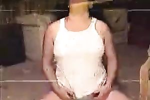 Just a latin babe obese aged white wife with large love muffins flashing