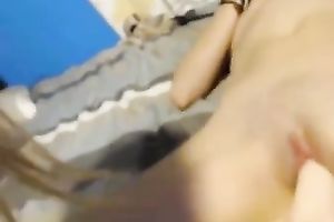 I love to fuck my lesbo friend's fur pie with her sex toy