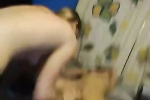 I love to fuck my lesbo friend's fur pie with her sex toy