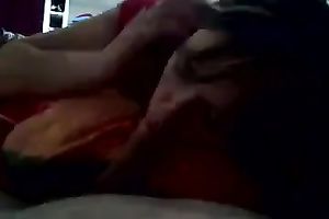 I grab my housewife by her head and makes her worship my penis