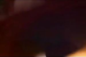 Latina gorgeous babe takes ramrod in her hot throat on her knees