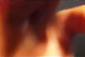 Latina gorgeous babe takes ramrod in her hot throat on her knees