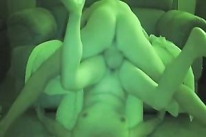 My paramour smashes my vagina with his heavy manhood