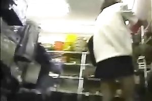 My leggy girlfriend wearing hot short petticoat in upskirt homemade movie scene