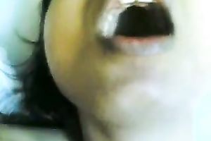 Curvy breasty Bengali milf hooker takes a load on her face