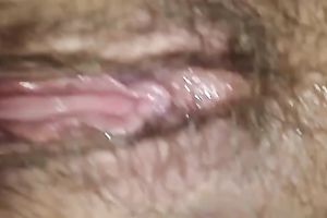 Close up scene with me eating and licking my wife's shaggy snatch