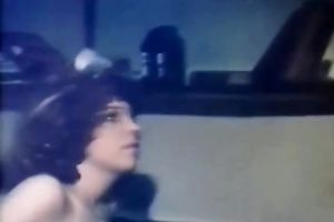 Vintage str8 enjoyment sex with well shaped dark brown in nylons