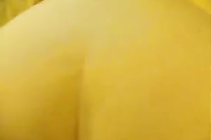 POV act with me fucking my bulky wife's slit from behind