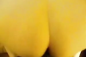 POV act with me fucking my bulky wife's slit from behind