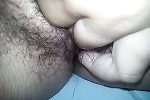 Her curly and unattractive cookie love when my playful fingers stimulate g-spot