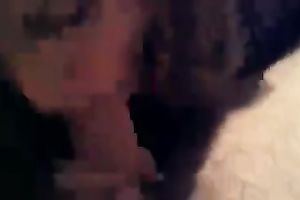 My big white ramrod is a main target for my horny white slutwife