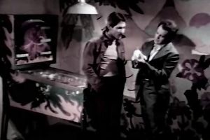 Moustached exited dude shows his muff licking skills