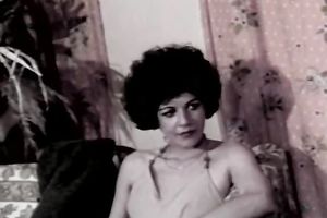 Moustached exited dude shows his muff licking skills