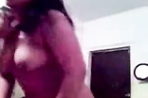 My cute big beautiful woman Indian amateur wife can't live without riding my bushy pecker on top