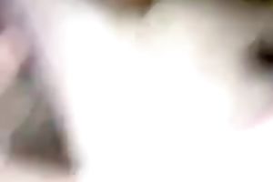 Plump curly-haired neighbor sucks my dark ramrod in the bedroom