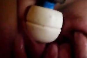 Fat gaping cum-hole of my sexually excited big beautiful woman hotwife squirts like a fountain