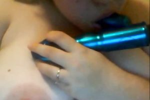 Bossy big beautiful woman Married slut bonks her fat vagina with sex-toy on self taped episode