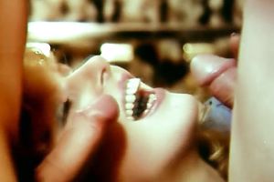 Experienced and hawt classic milf sucks two miniature weenies