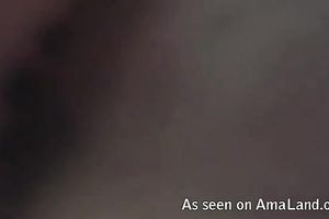 Helping my diminutive girlfriend during the time that this babe masturbates on POV