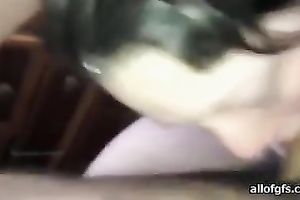 Nasty nympho lets her fuck buddy do everything this guy craves to her