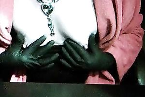 Nasty Russian milf housewife shows me her diminutive pointer sisters and merry nipps