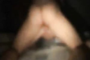 Watch this bitch taking my rock hard rod up her taut pussy