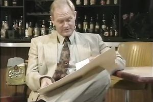 Appetizing Euro honey gives pole dance and outstanding oral