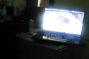 Amateur thick girlfriend with bit milk sacks and soaked butt