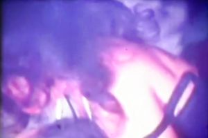Sexy brunette hair floozy bonks hot chap untill this guy cums on her