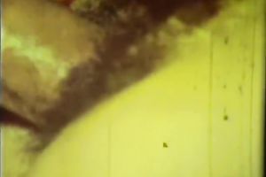 Sexy brunette hair floozy bonks hot chap untill this guy cums on her